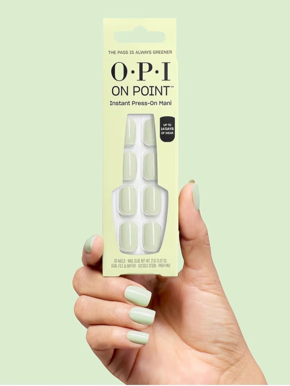 OPI On Point Instant Press-On Mani -The Pass is Always Greener